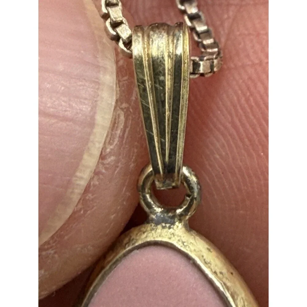 Wedgwood Jasperware Black & Pink Ring Necklace Jewelry Set 2 PCs - Picture 12 of 15